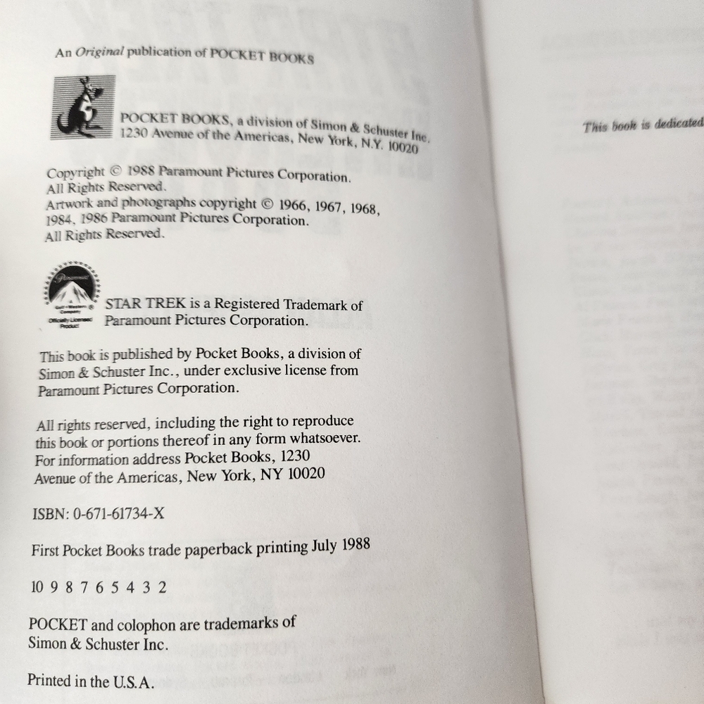 Star Trek Books – The Lost Years (1989) & The Star Trek Interview Book (1988) - Picture 5 of 11